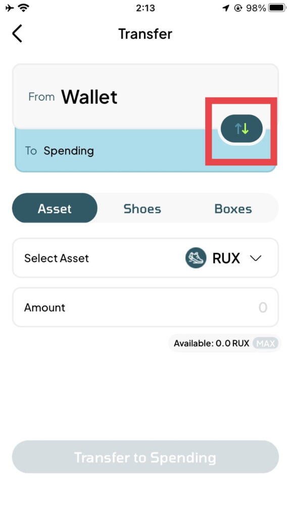 Wallet Spending